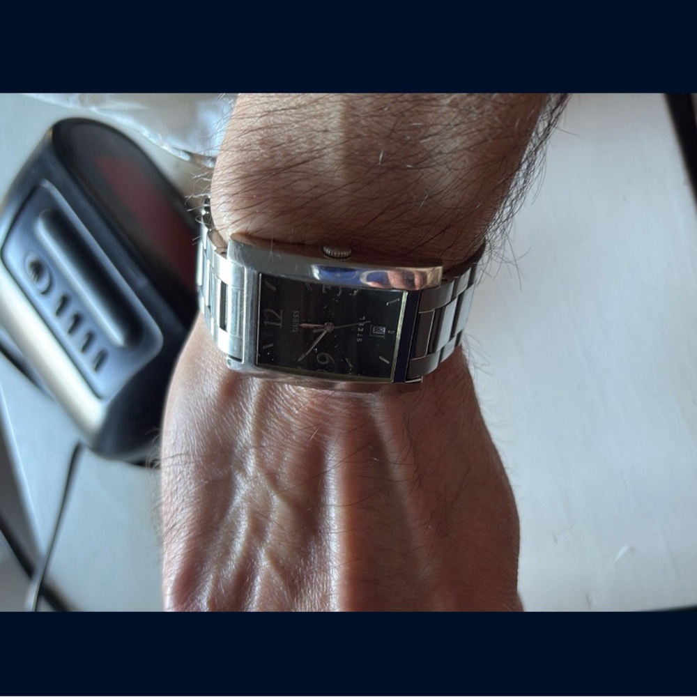 Stainless Steel Watch Bracelet by GUESS - Picture 6 of 14